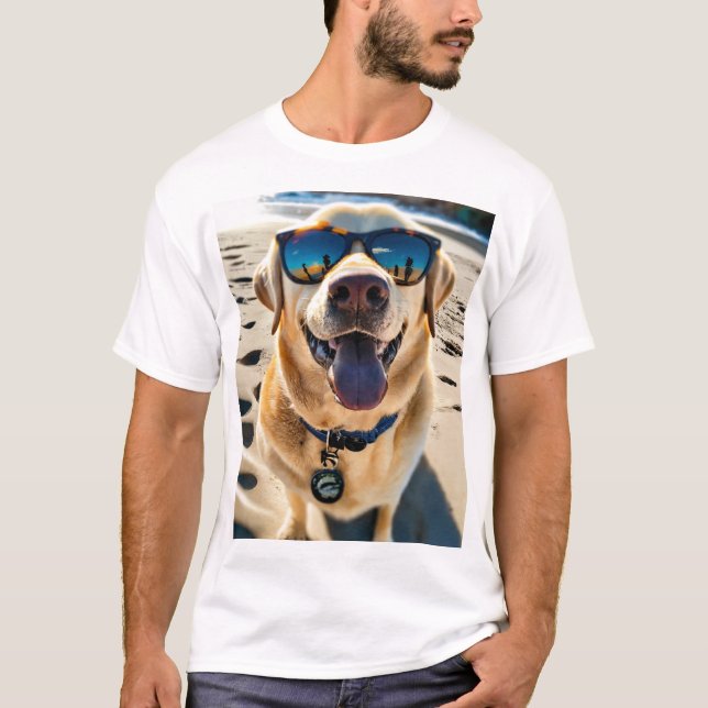 Dog design T-shirt (Front)
