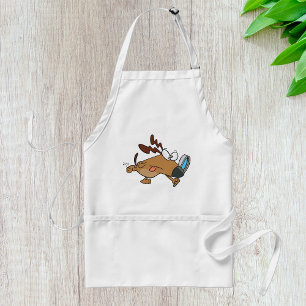 Dog Detective with Magnifying Glass Standard Apron