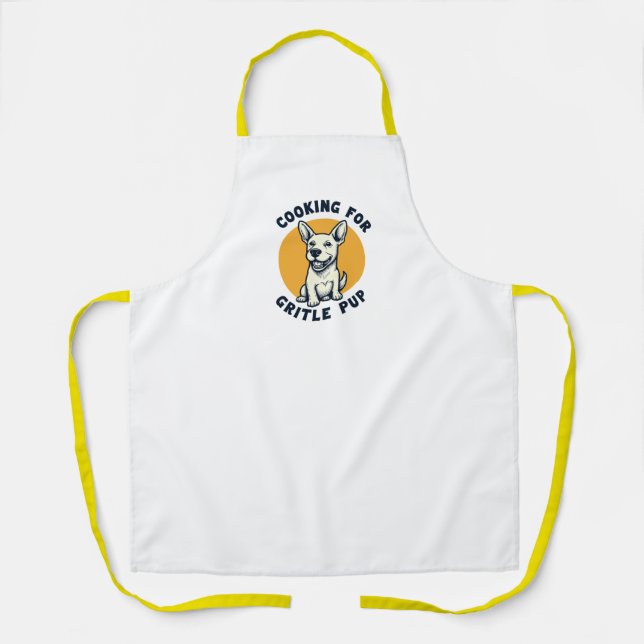Dog Dinner Ready Apron (Front)