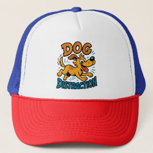 Dog Distraction Trucker Hat