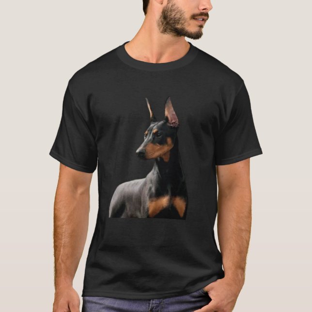 Dog Doberman T-Shirt (Front)