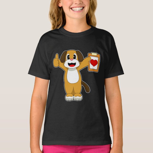 Dog Doctor Note T-Shirt (Front)