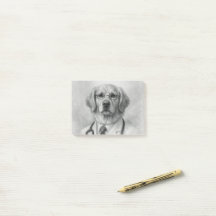 Dog Doctor Portrait Veterinary Post‑It Notes