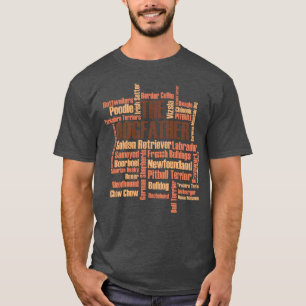 Dog Dogs Dogfather Dog Breeds Labrador Bulldog gif T-Shirt