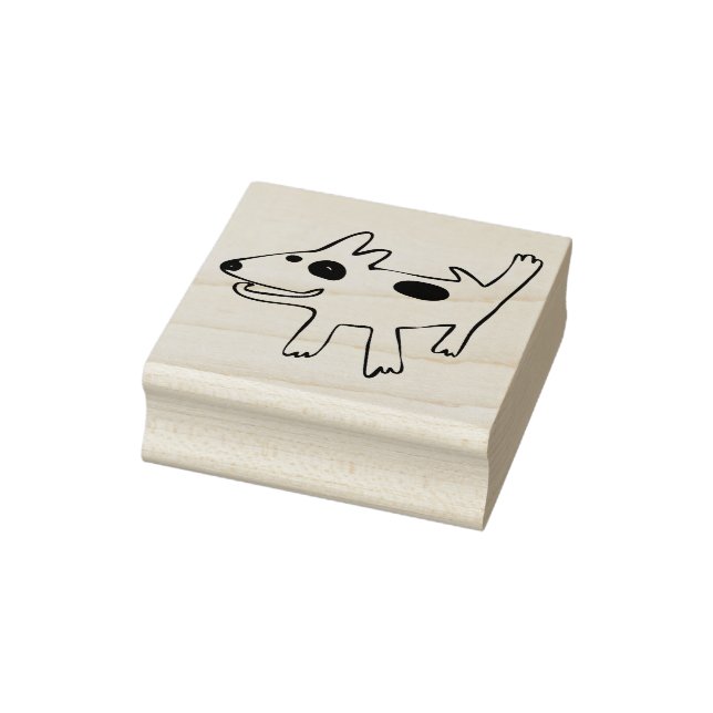 Dog Doodle Rubber Stamp (Stamp)