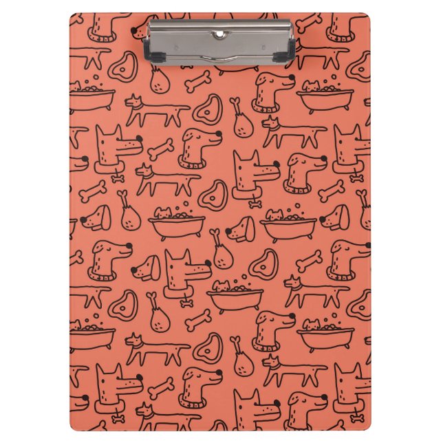 Dog Doodles Clipboard (Front)
