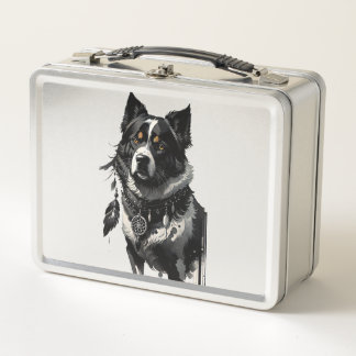 dog, dreamcatcher, amulet, talisman, metal lunch box