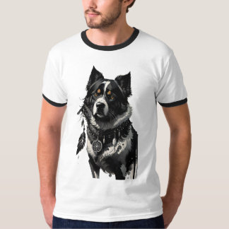 dog, dreamcatcher, amulet, talisman, T-Shirt