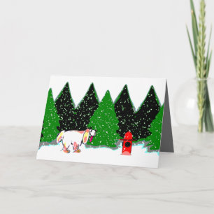 Dog Dreams ~ Holiday Card