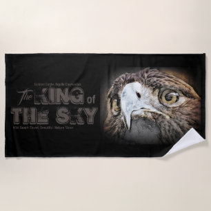 Dog Eagle Beach Towel