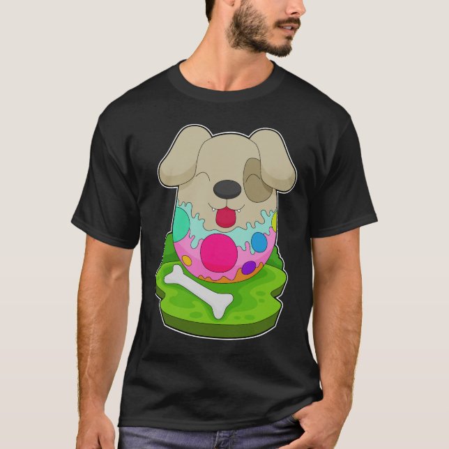 Dog Easter Easter egg T-Shirt (Front)