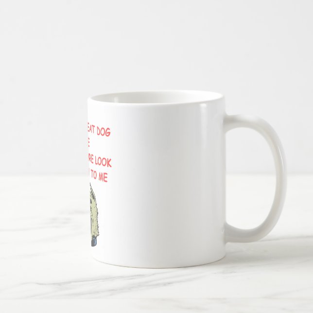 dog eat dog world coffee mug (Right)