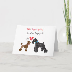 Dog Engagement Card