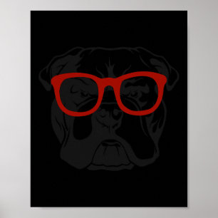 Dog English Bulldog  Poster