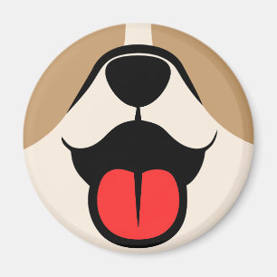 Dog Face Magnet