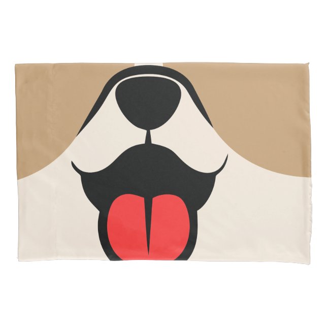 Dog Face Pillowcase (Front)