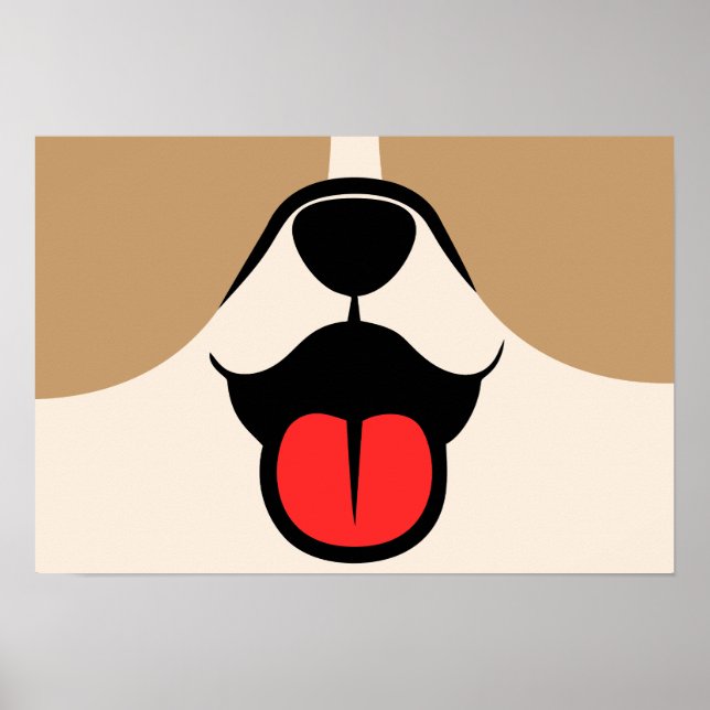 Dog Face Poster (Front)