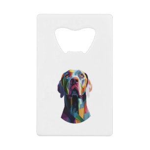 Dog Face Rasterised WPAP Style