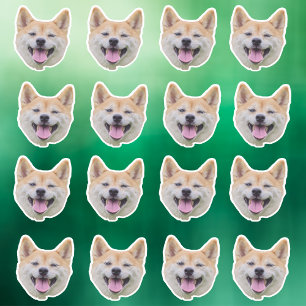 Dog Face Sticker, Dog Lover Gifts, Custom Face