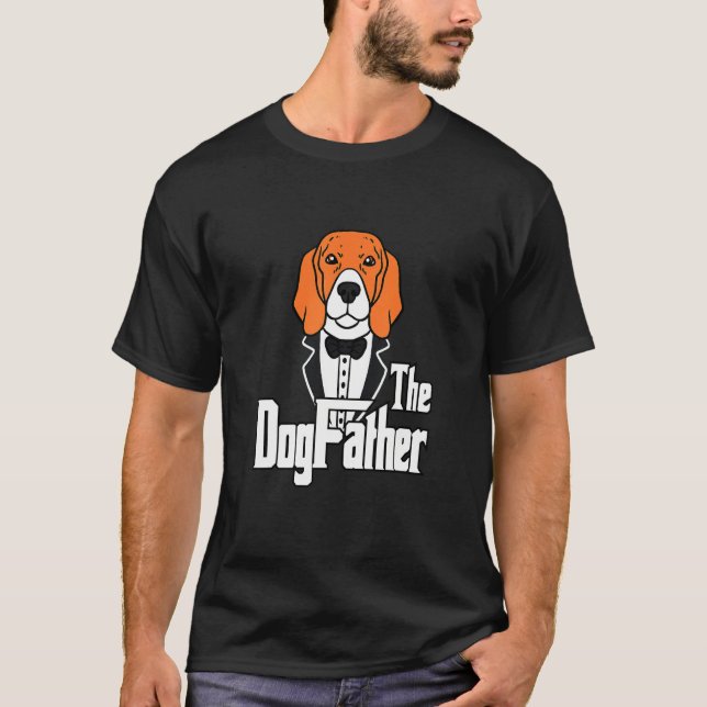 Dog Father Beagle T-Shirt (Front)