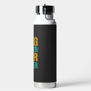 Dog Father Beer Lover Water Bottle