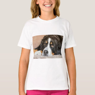 Dog, Female dog, Bernese mountain dog T-Shirt