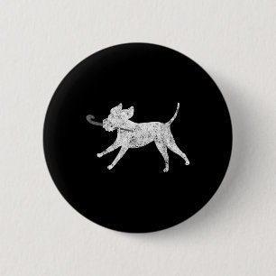 Dog Fetch Field Hockey Field Hockey For Men Women 6 Cm Round Badge