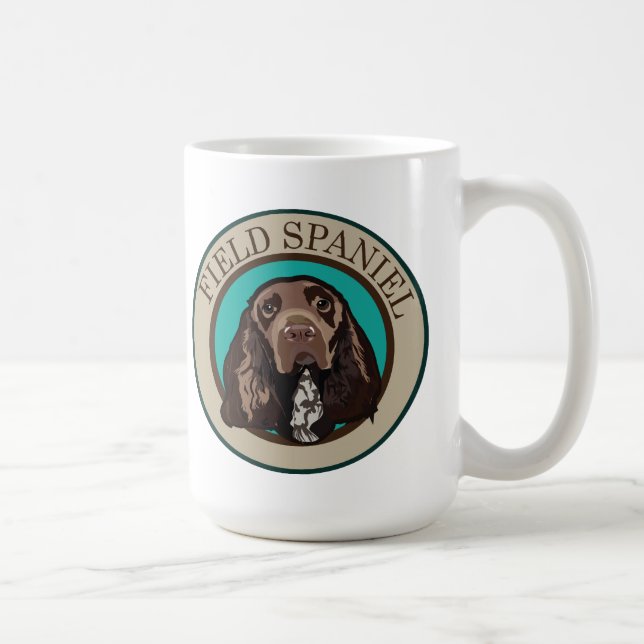Dog Field Spaniel Coffee Mug (Right)