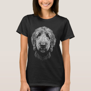 Dog Fingerprint - Labradoodle Dad Mum T-Shirt