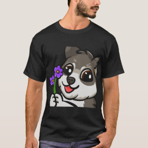 Dog flower family friends T-Shirt