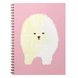 Dog, Fluffy White Pet Notebook
