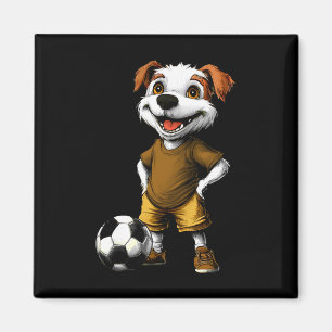 Dog Footller Magnet