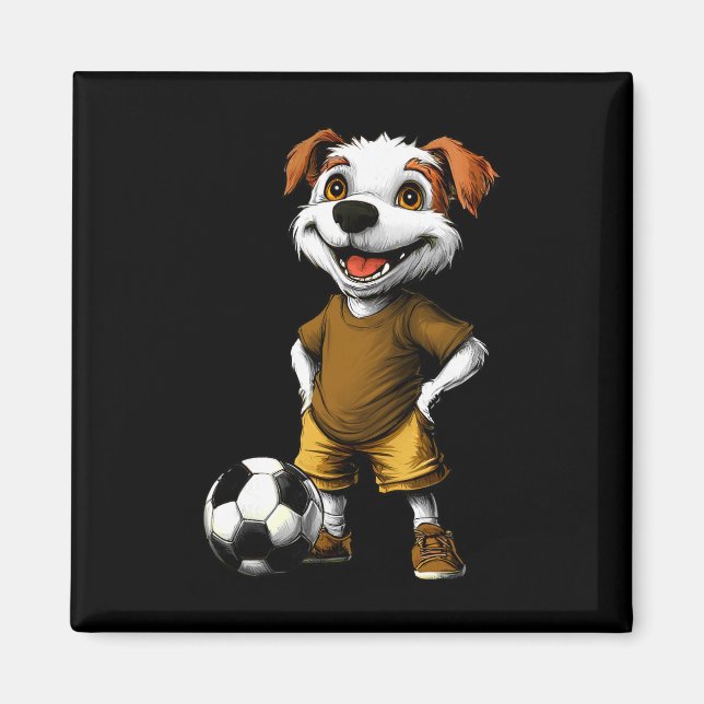 Dog Footller  Magnet (Front)