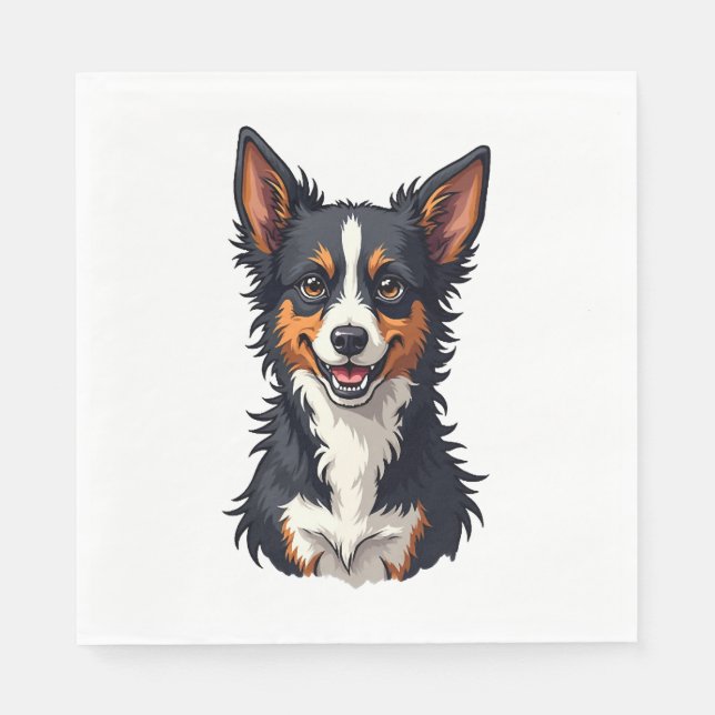 Dog For Pet Lovers Napkin (Front)
