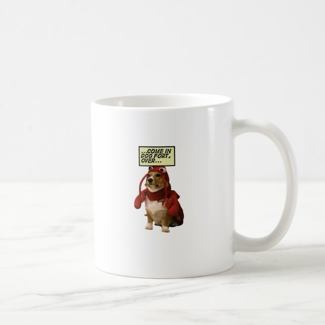 Dog Fort T-shirt Coffee Mug (Right)