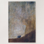 Dog, Francisco Goya Jigsaw Puzzle<br><div class="desc">Francisco José de Goya y Lucientes (30 March 1746 – 16 April 1828) was a Spanish romantic painter and printmaker. He is considered the most important Spanish artist of the late 18th and early 19th centuries and throughout his long career was a commentator and chronicler of his era. Immensely successful...</div>