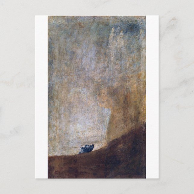 Dog, Francisco Goya Postcard (Front)