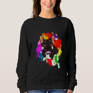 Dog French Bulldog 59 Sweatshirt