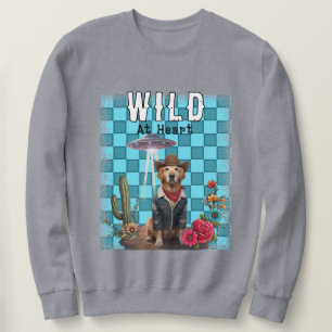 dog-French cowboy Sweatshirt