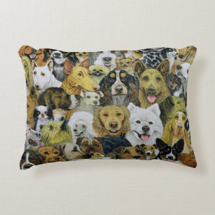 Dog Friends Decorative Cushion