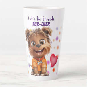 Dog Friendship Latte Mug