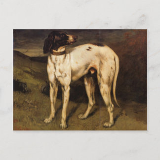 Dog from Ornans by Gustave Courbet Postcard