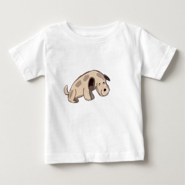 Dog Funny Baby T-Shirt (Front)
