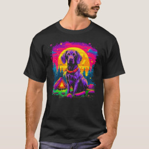 Dog German Shorthaired Pointer Camping Nature T-Shirt