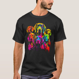 Dog German Shorthaired Pointer Family 1 T-Shirt