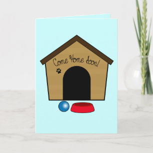 Dog Get Well Soon Dog's Name Customisable Card