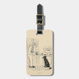 Dog Getting Older Luggage Tag