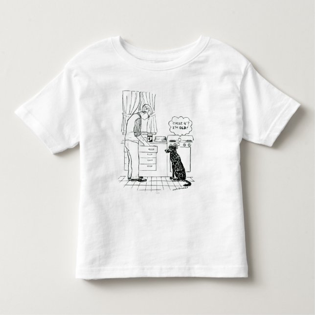 Dog Getting Older Toddler T-Shirt (Front)