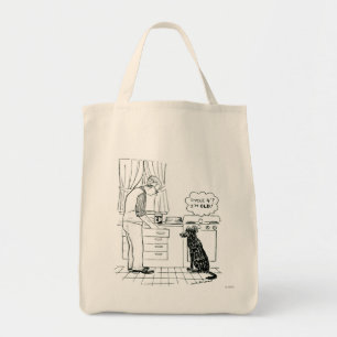 Dog Getting Older Tote Bag