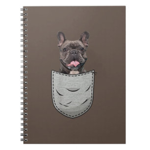 Dog Gift Cute French Bulldog Dog Lovers Notebook